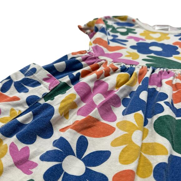 HANNA ANDERSSON Playground Dress with Pockets in Tiny Blossoms Size 4 100 Daisy - Picture 5 of 5